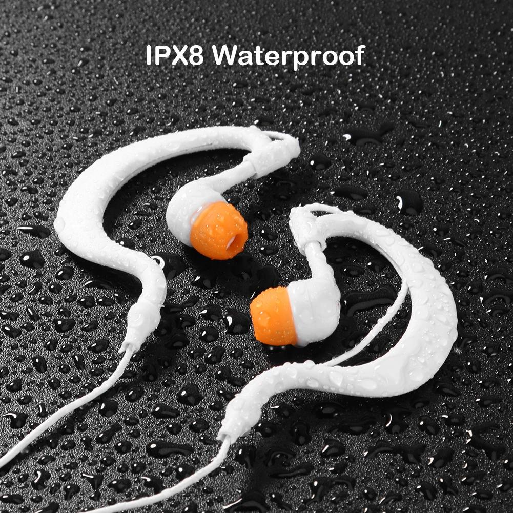   IPX8   ̾, 3.5mm ̽, ò    ÷̾, MP3 MP4 Ʈ